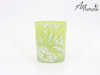 China Factory design Double Color Glass Scented Candle 