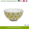 Bowl Shape Ceramic Scent Candle for Home Decor