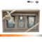 Set of 2 Fragrance Diffuser with Rattan Sticks and Custom Label in Gift Box for Home