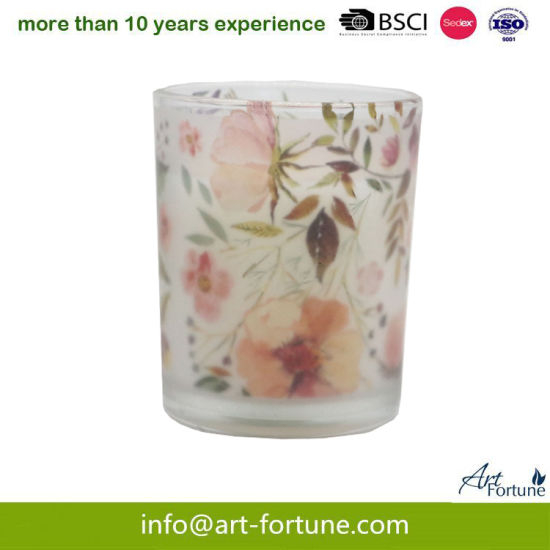 120g Popular Design Glass Scented Candle for Party