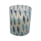 7oz Scented Glass Candle with Rolling Flower for Home Decor