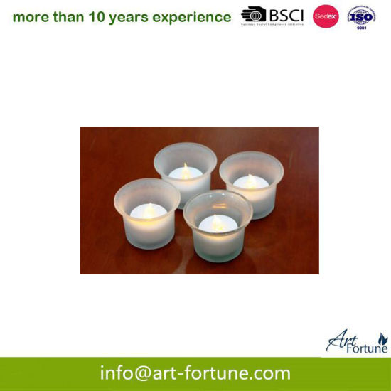 Small Tealight LED Candle with Warm Light for Home Decor