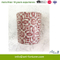 Scented Clear Glass Candle Holder with Full Wrap Decal