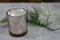 Scent Glass Candle with Electroplate and Laser Cut for Home Decor