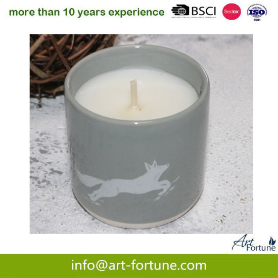 Color Scent Ceramic Candle for Home Decor