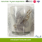 Inner Sprayed Scented Glass Candle Holder with Full Wrap Decal for Home Decoration