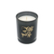 Scent Glass Candle with Decal Paper for Home Decor