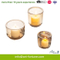 Small Glass Tealight Candle Holder Flower Shape Supplier