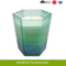 High Quality Scented Candle with Polygon Glass