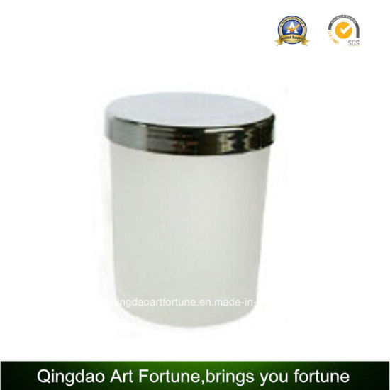 Metal Lid Glass Candle Container for Votive Candle