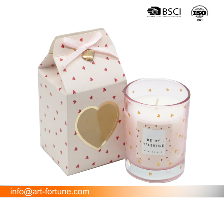 4.5oz Valentines' Day Aroma Scented Candles with Gift Box