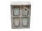 Glass Candle and Reed Diffuser with Decal Paper Gift Set for Easter Festival