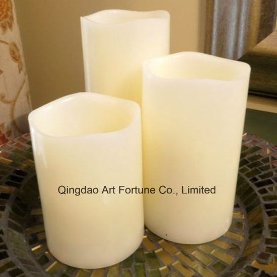 Flameless LED Candle Set of 3--with Timer Function