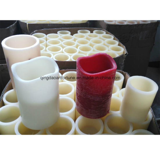 Flameless LED Wax Candle for Easter Holiday Decoration