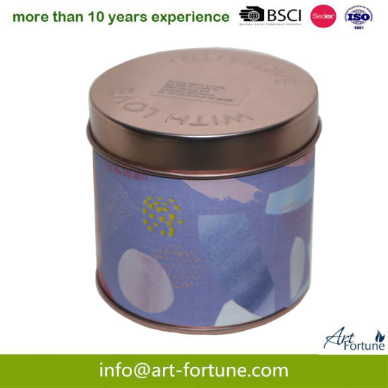 Soy Wax Travel Tin Candle for Home Fragrance