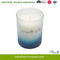 Scent Glass Jar Candle with Color Change and Decal Paper for Home Decor