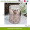 Hot Seal Glass Jar Candle with Electroplate and Mercury for for Christmas