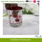 Scented Glass Candle with Inner Electroplated and Red Color Sprayed