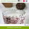 Luxury Scented Electroplated Glass Candle with Embossment for Home Decoration