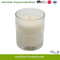 Glass Scented Candle with Solid Spray for Home Decor