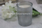 8*9cm Scent Glass Jar Candle with Frosted Glass Holder and Top Xmas Star Shape Chunk for Home Decor