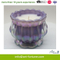 Lavender Purple Glass Jar Candle