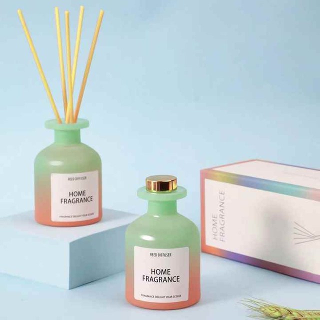 Cross-Border 100ml Gradual Fire Free Aromatherapy Cane Diffuser Air Essential Oil Bedroom Toilet Deodorant Aromatherapy