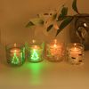 Halloween Atmosphere LED Scented Candles with Customizable Styles