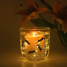 Halloween Atmosphere LED Scented Candles with Customizable Styles