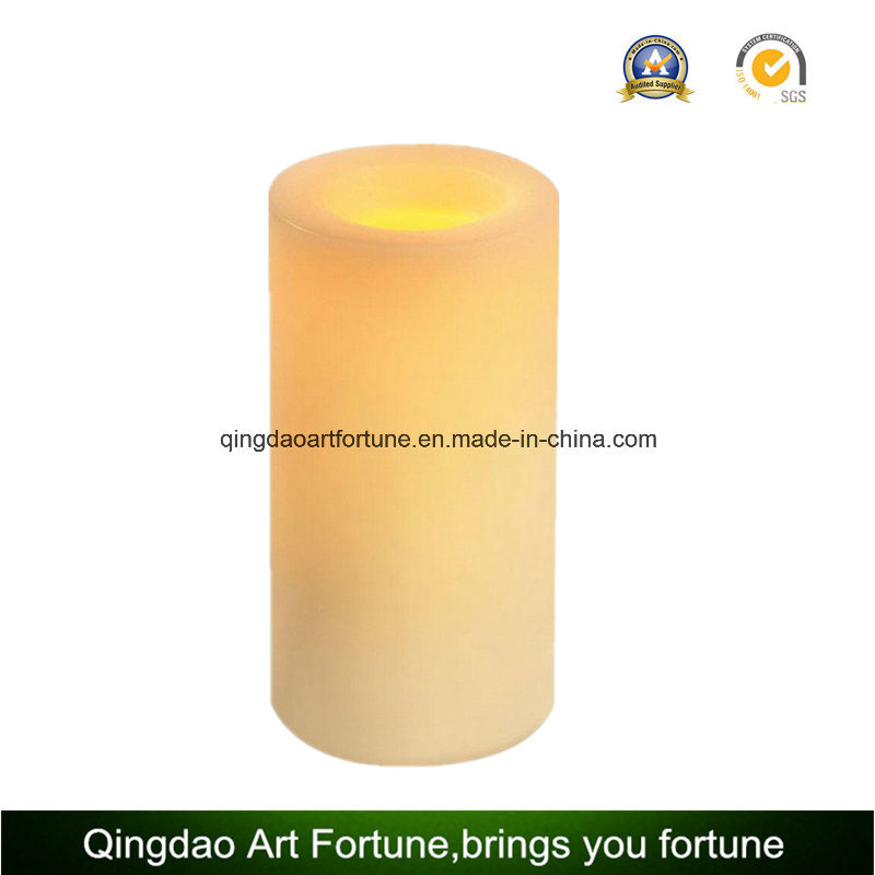Flameless Real Wax LED Candle with Timer