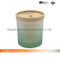 Hot Sale Soya Wax Glass Jar Candle with Wooden Lid