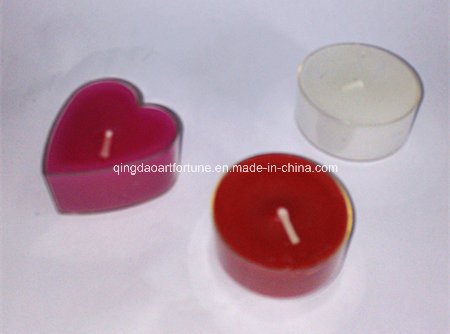 Clear Cup Tealight Candle for Mother's Valentine's Wedding Day Decor