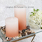 Hand Made Scented Crackle Pillar Candle for Home Decor