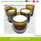 8 Oz Brown Glass Soy Wax Candle for Home Decoration