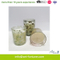 High Quality Scented Glass Candle with Decals Paper