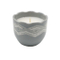 Shaped Ceramic Candle with Printing for Home Decor