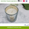 Home Decoration Scented Glass Candle with Inner Electroplated