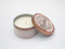 8*5cm Tin Candle with Color Label for Home Decor