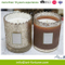 High Quality Glass Candle with Color Coating for Home Decor