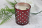 7.3*8.5cm Electroplate Scent Glass Candle for Home Decor