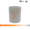 Scented Candle in Ceramic with Decal Paper for Home Decor