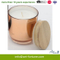 Outer Electroplated Scented Glass Candle with Spot Decal for Home Decoration