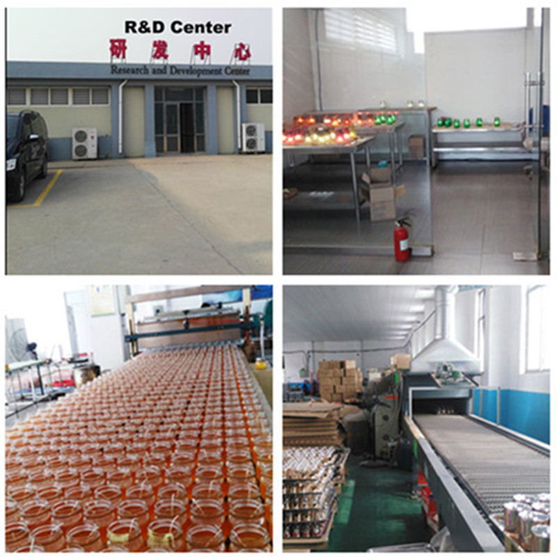 Inner Sprayed Glass Candle with Spot Foil Decal for Home Decoration