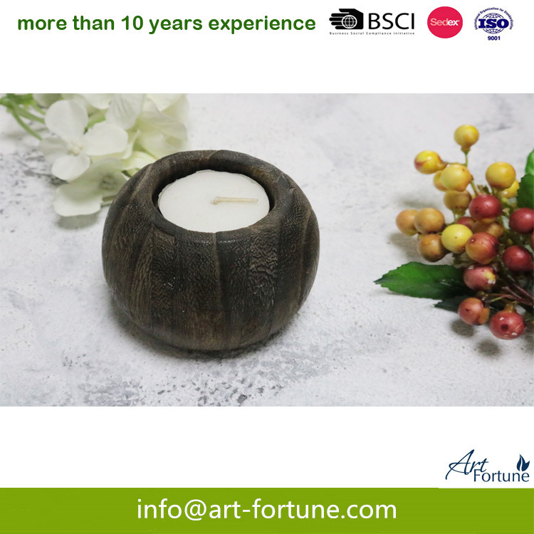 Wooden Scented Candle Holder for Home Decoration