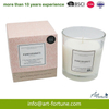 Customized Scent Glass Candle in Gift Box with High Quality Fragrance