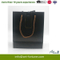 Luxury Black Gift Paper Bag Custom Made Printed Logo Paper Bag with Handles