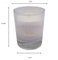 Luxury Scented Soy Aromatherapy Wax in Purple Glass Candle with Decal Paper