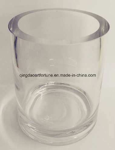 Cylinder Glass Vase with Different Sizes