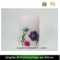 Handmade Flower Inclusion Pillar Candle for Home Decor