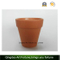 Outdoor-Natural Clay Ceramic Candle Holder - Small